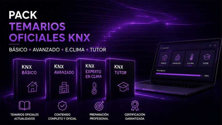 Pack temarios oficiales KNX