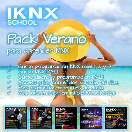 Pack verano para aprender KNX