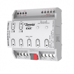 MAXinBOX FC 0-10V FAN - Controlador de FAN-COIL para hasta dos unidades de 2 o 4 tubos con regulación de velocidad de ventilación mediante señal 0-10 VDC