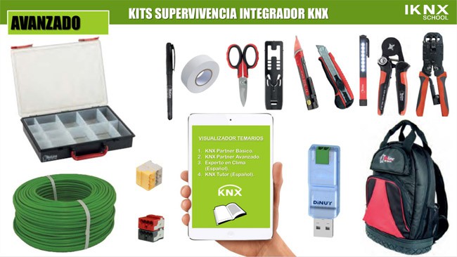 Kit Avanzado supervivencia Integrador KNX